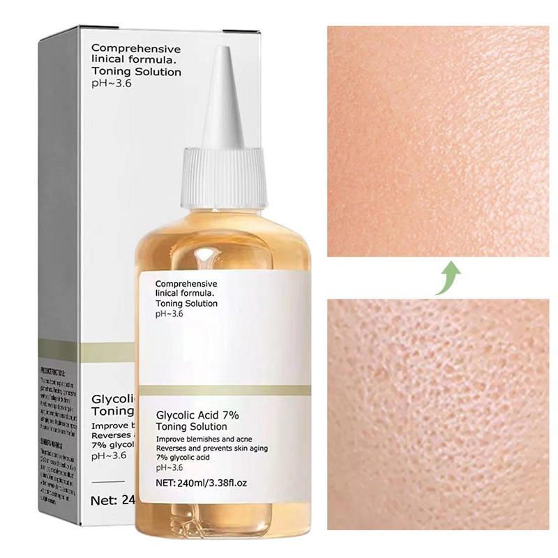 Essence Serum Toner - 100ml/240ml Exfoliateing Face Toner Glycolic Acid