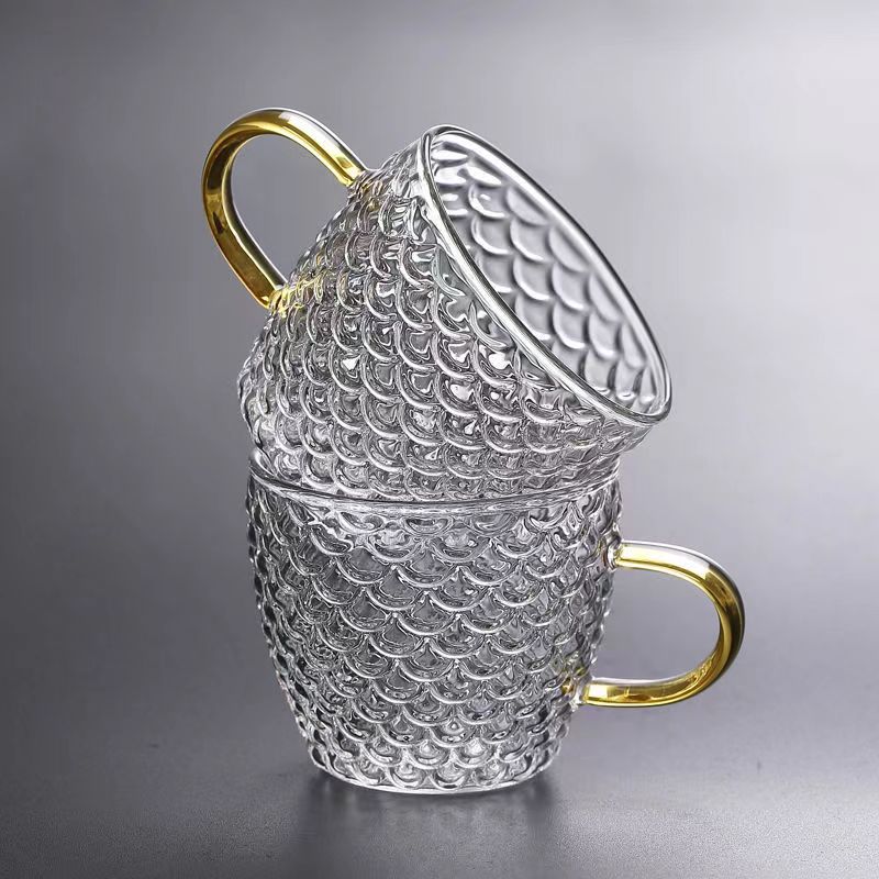 Korean Tea Set - Glass Tea Cups small Cups Home