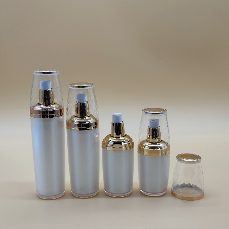 Essence Serum Toner - 120ML bowl shape acrylic pump bottle