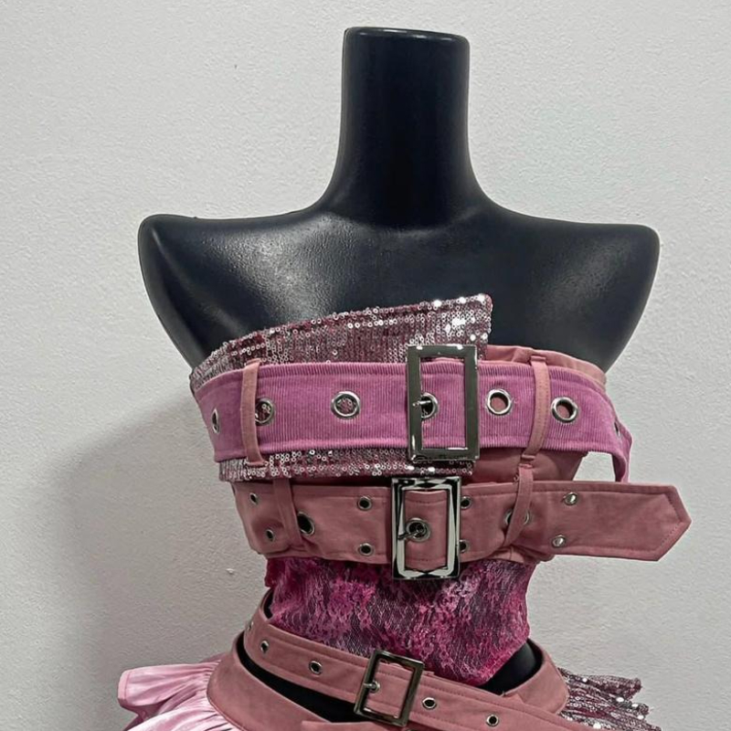 Korean Lifestyle - Punk Style Woman 2 Piece Sets