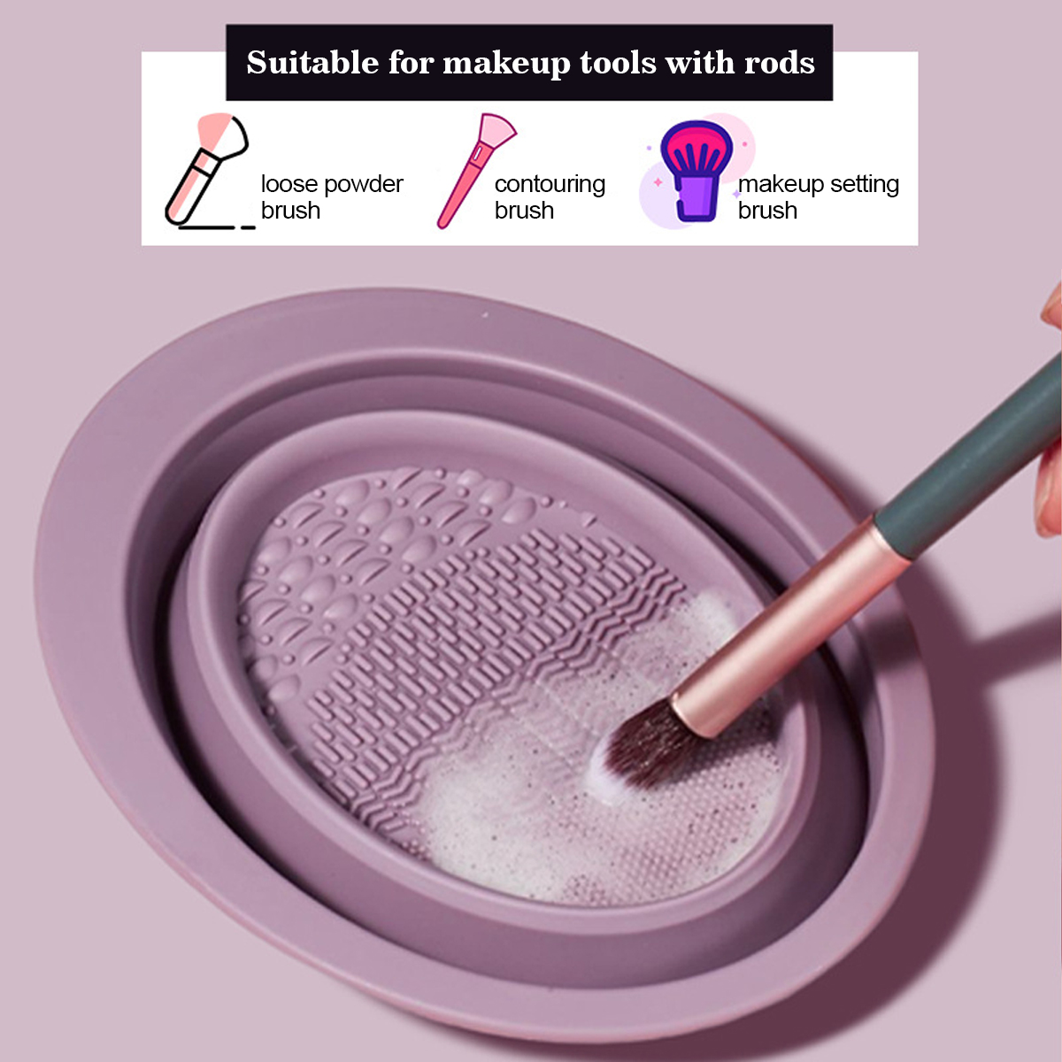 Silicone Makeup Brush Cleaning - Korean Lifestyle 评论和价格