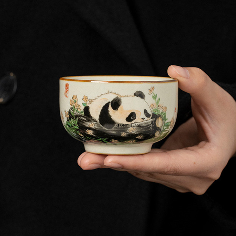 1 Pc Chinese Tradition Ru Kiln - Korean Tea Set 评论和价格