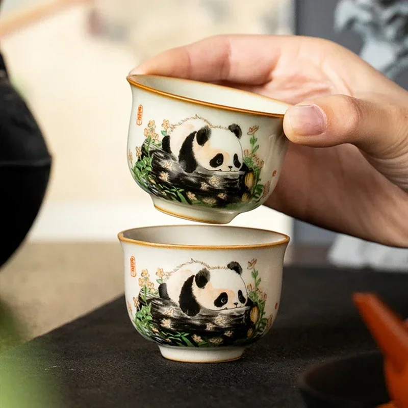 1 Pc Chinese Tradition Ru Kiln - Korean Tea Set 评论和价格