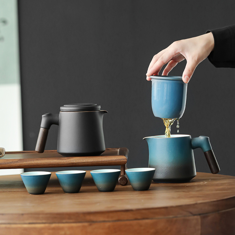 Simple 1 Pot 4 Cups Travel Tea - Korean Tea Set 评论和价格
