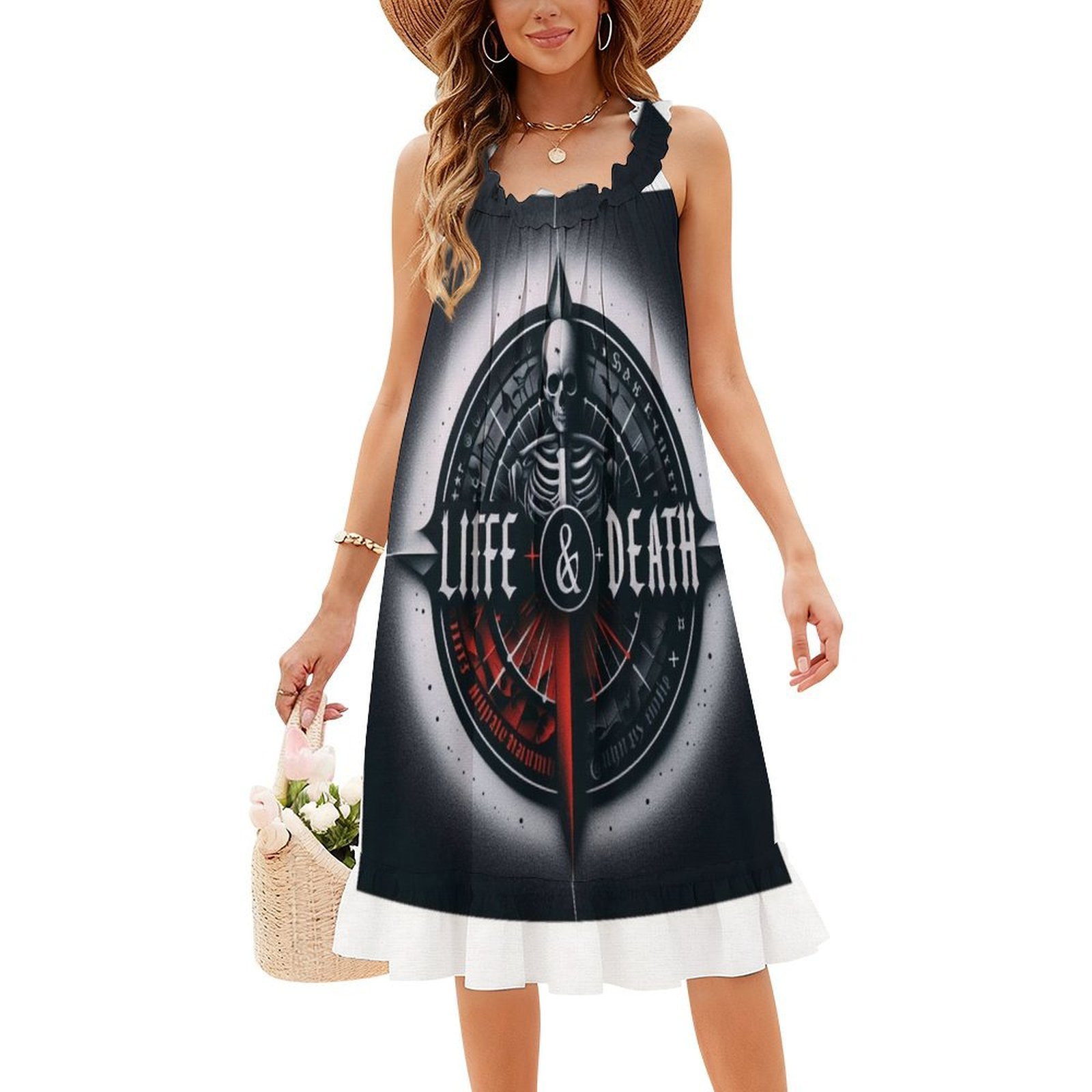 Death Korean Style Casual Dres - Korean Lifestyle 评论和价格