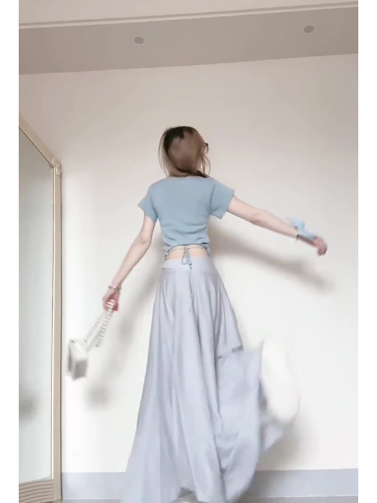 Salt System Knitted T-Shirt Wi - Korean Tea Set 评论和价格
