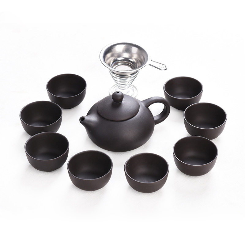 10pcs Kung Fu Tea Set 1 pot 8  - Korean Tea Set 评论和价格
